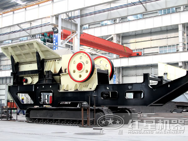 車載履帶式建筑垃圾粉碎機(jī) 車載履帶式建筑垃圾粉碎機(jī)