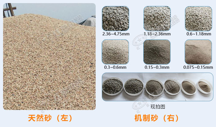 機(jī)制砂與天然砂對(duì)比 機(jī)制砂與天然砂對(duì)比
