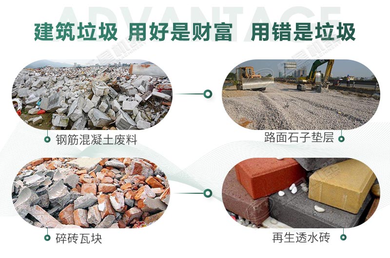 建筑垃圾再生利用途徑 建筑垃圾再生利用途徑