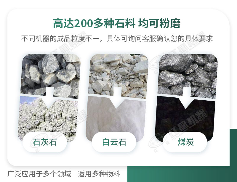 開廠如何選擇磨粉機(jī)型號(hào)？磨粉碎機(jī)有哪些型號(hào)？