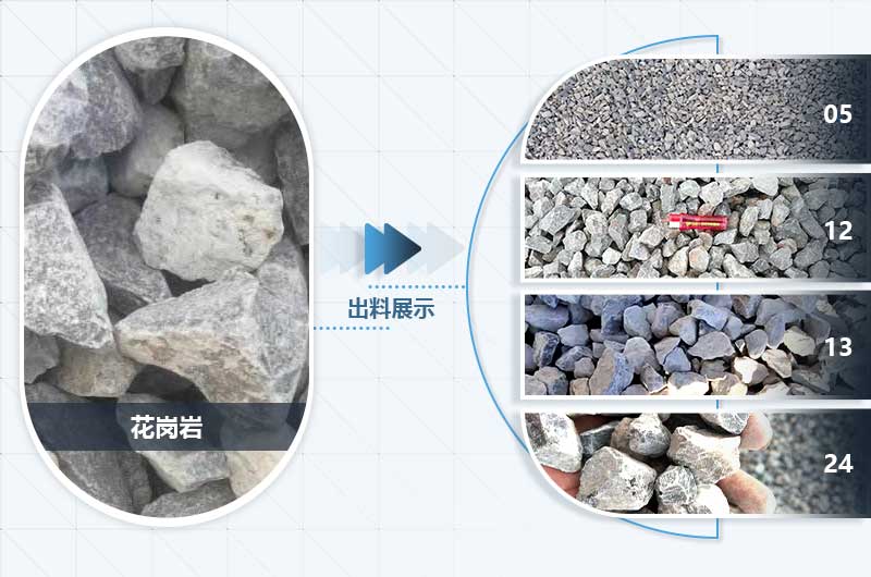 花崗巖破碎效果 花崗呀破碎效果